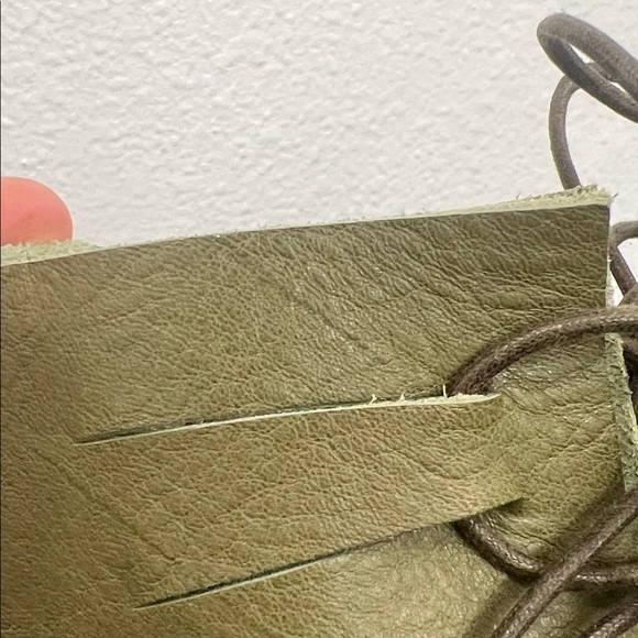 Green Lace Up Boots - Picture 7 of 16